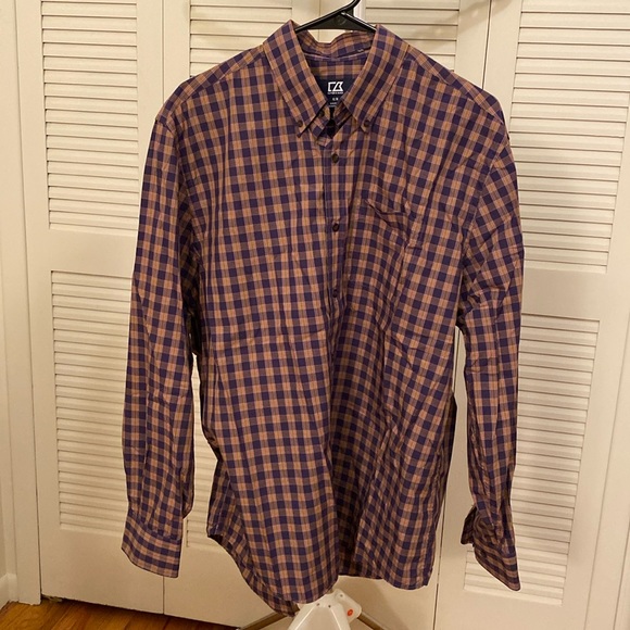 Men’s full button polo - Picture 1 of 3
